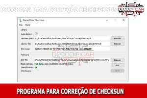 Correção de Checksun